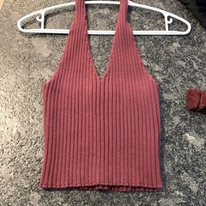 Halter top crop